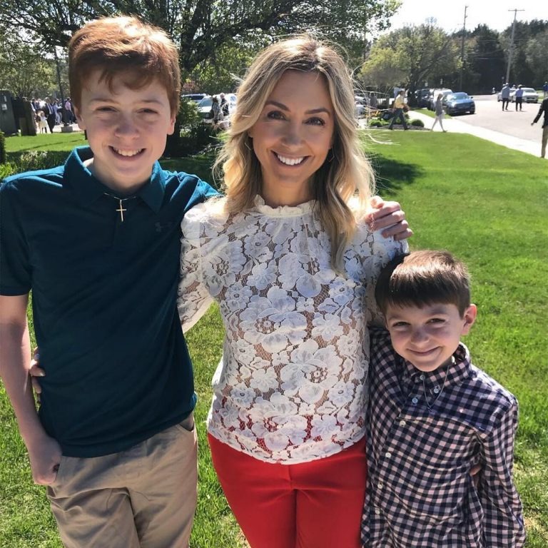  Stacey Stauffer With Her Sons. Image Source – Instagram.
