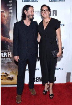Karina and her brother at the screening of Semper Fi Source: Daily Mail