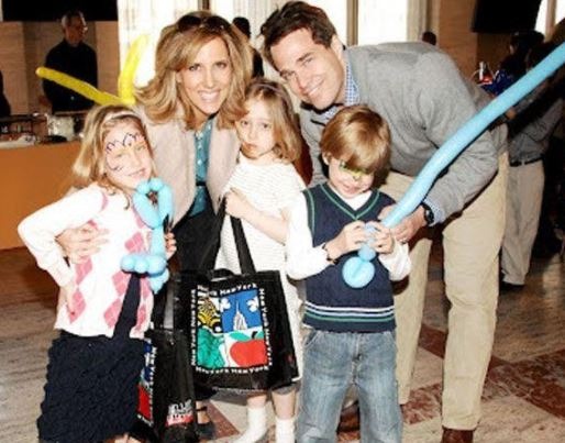 Tim Lewis With Wife And Children Source: Pinterest