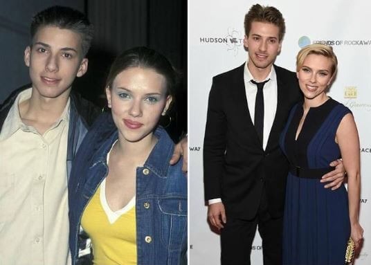 Scarlett Johansson with her Twin brother. Source: TheTalko