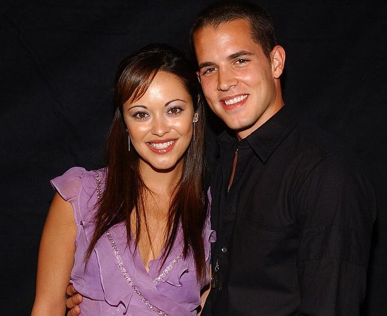 Marisa Ramirez with her former husband, Nathan Lavezoli. 