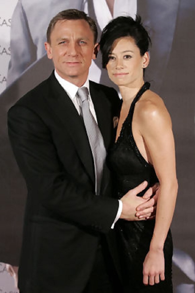 Satsuki Mitchell and ex partner, Daniel Craig