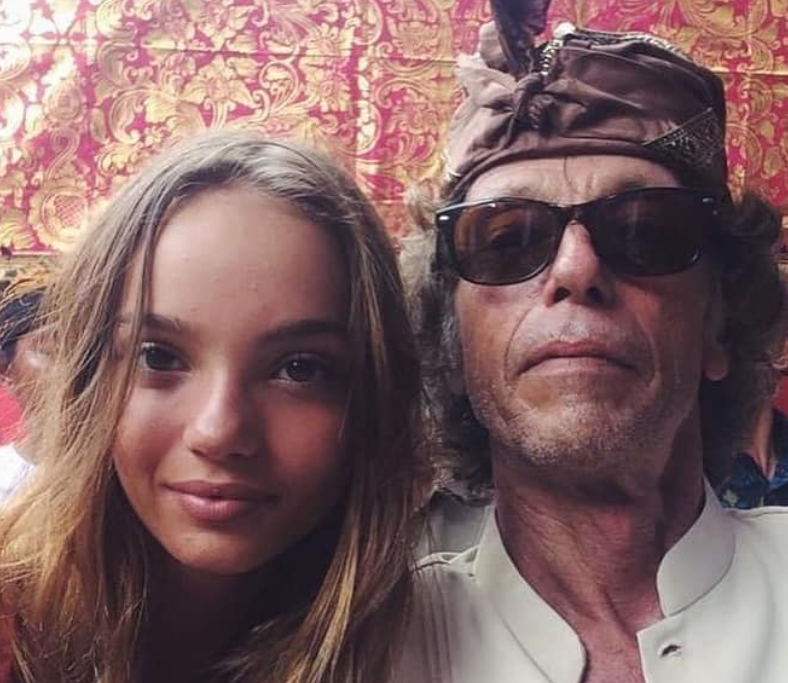 Inka Williams and her father