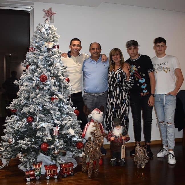 Agustín Marchesín Family Photo